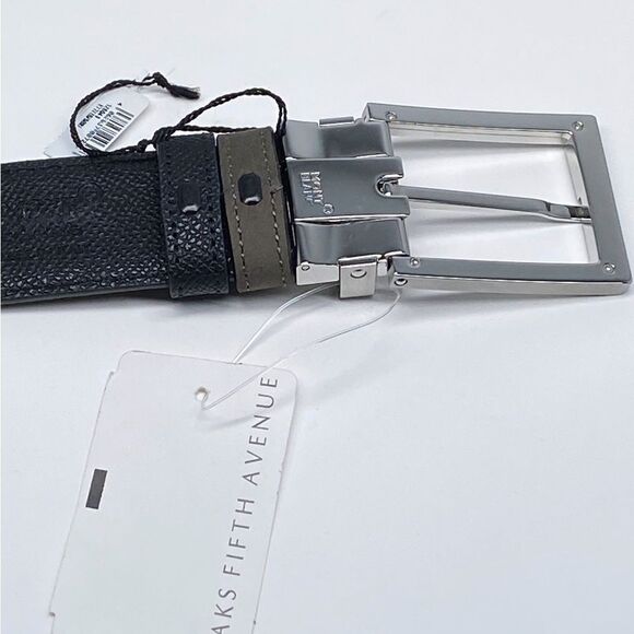 Montblanc Trapeze Adjustable & Reversible Leather Belt - Picture 7 of 11